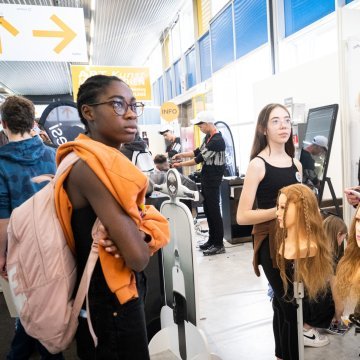 Le salon valaisan des formations et métiers. Martigny. Jeudi 9 mars 2023